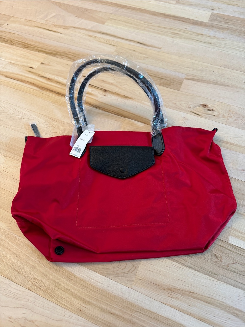 NOS-Red Tote Bag Banana Republic-New